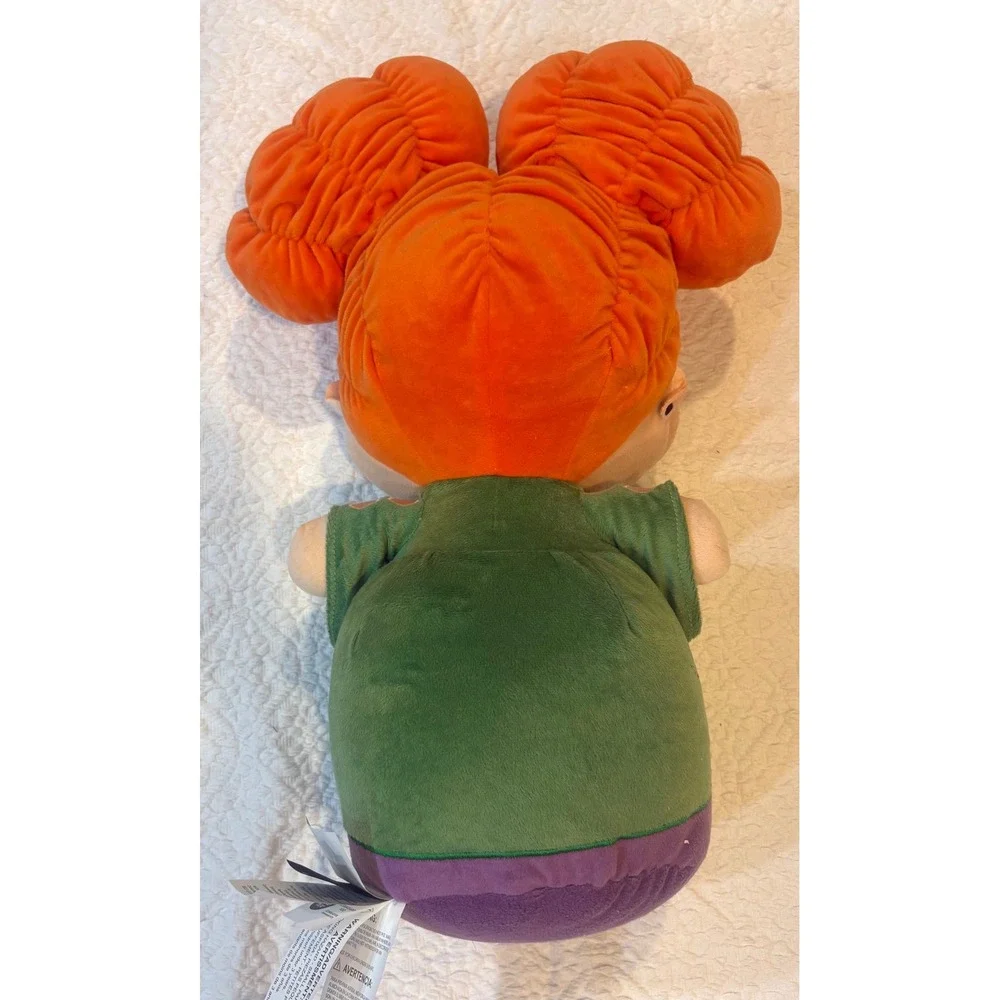 Disney Hocus Pocus Winifred‎ Sanderson Plush Doll 18 Inch Halloween Decor Green